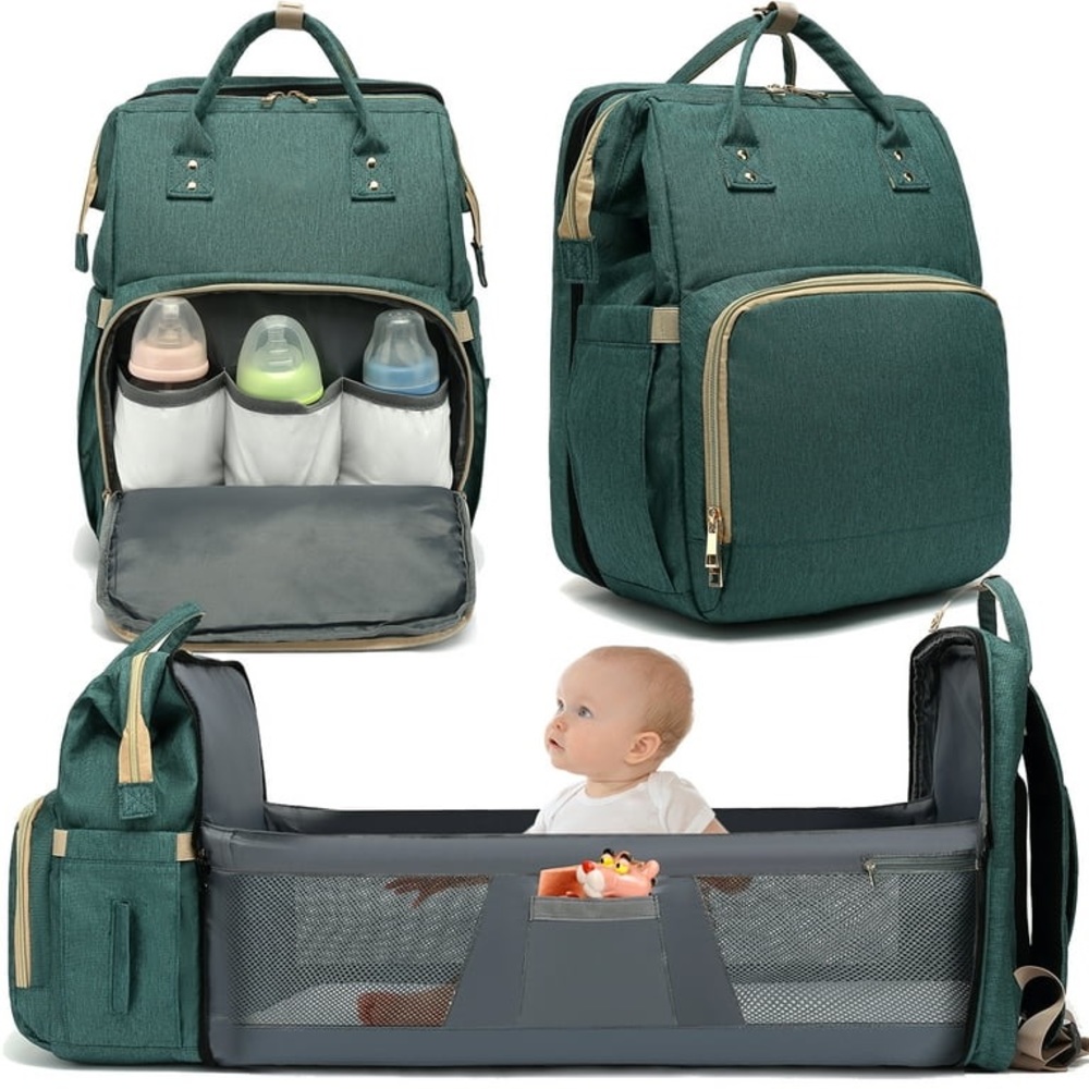 DeBug Baby Diaper Bag with Changing Station, Never used, sealed packaging